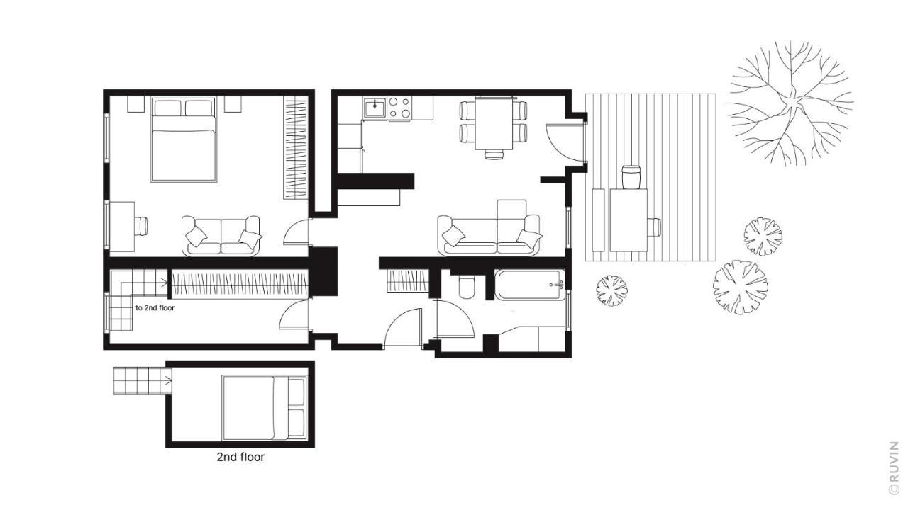 Luxurious And Spacious 5 Min Walk To City Center, 1-2 Wenen Buitenkant foto